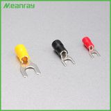 Use Fully Insulated Copper Flange Spade Terminal Connector Fork Terminal