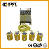 PLC Synchronous Lifting System for Bridge Bearing Replacement