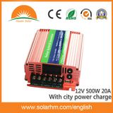 (HM-12-500) 12V 500W Hybrid Inverter with City Power