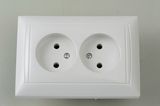 European Double Socket Outlet 8102
