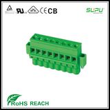 5/5.08mm Pitch 0.2-2.5mm2 Screw Type Female Connector with Screw