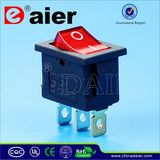 Mini 6A 250VAC Lighted Rocker Switch