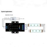 Ce Rhos Approved Iron Shell RF 8keys RGB Controller