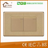 Light Wall Switch with Golden Printing, 10A/250V