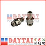 Aluminium Rg11 Feed Thru Connector with CE Certification