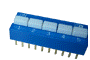 SGS 25mA/24V DC/UL94V-0 Micro Miniature DIP Switch (DE Series)