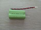 2.4V 1200mAh AA NiMH Rechargeable Battery Pack