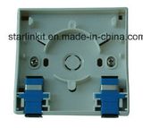 1 Port Fiber Wall Mounted Faceplate for Sc LC FC