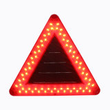 Safety Warning Triangle Reflector Emergency Road Flasher Solar 69LED Caution Light
