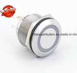 RGB Three LEDs 22mm Metal Push Button Switch