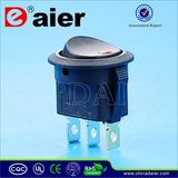 on off Round 12V Rocker Switch with DOT