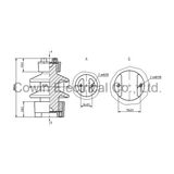 Russia 10kv Line Post Insulator Porcelain Insulator