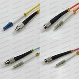 LC-FC Sm/mm/Om1/Om2/Om3/Om4 Sx 2.0/3.0 PVC/LSZH Optical Fiber Patch Cord