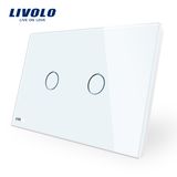 Livolo Au/Us Standard Smart Home System 2 Gang Wall Switch Vl-C902-11/12