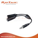 Ga to Helicopter Adapter for Aviation Headset