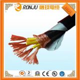 Flexible PU UTP Cat5e Flat Traveling Elevator Cable for CCTV Camera with Power Cable