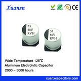 125º C 33UF 50V SMD Aluminum Electrolytic Capacitor