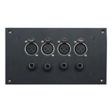 4 Port Cable Box with 4 XLR Female Connector Connectivity Box (9.2099)
