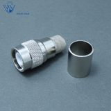 RF Coaxial Male Plug TNC Crimp Connector for Rg8 Cable