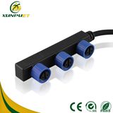 Custom 3 Core Waterproof Connector for LED Street Lamp Module