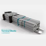 UL TUV Spring DIN Rail Electrical Terminal Blocks St Connector