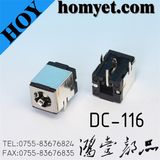 4pin DIP Type DC Power Jack with Metal Casing (DC-116)