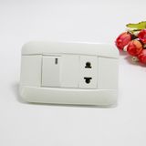 One Gang Two Way and 15A Socket with Neon