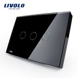Livolo Us/Au Standard Power on/off 3 Gang Touch Switch Vl-C303-81/82