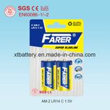 Mercury Free 1.5V Farer Super Alkaline Dry Battery (Lr14 Am2, C)