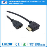 1080P 3D Right Angle Male to Female HDMI Extension Cable