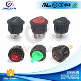 Kcd1-201 Round Shape Rocker Switch Dia: 20mm