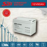 Gel Battery 12V80ah High Rate for Solar Energy