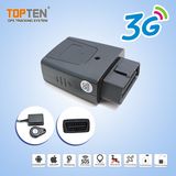Plug & Play Tk208 OBD 2g/3G Tracking Systems with Engine Detection, Supported RFID, Wireless Immobilizer (TK208-J)