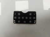 Black Rubber Custom Membrane Switch with Tactile Keyboard Panel