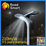 210lm/W Outdoor Integrated Solar Courtyard Path LED Road Light