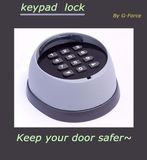 Remote Control Transmitter Keypad Security Lock