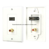 Us Decora Style HDMI/RCA Wall Plate