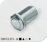 12mm Latching Low Voltage Push Button Switch (QN12-D1)
