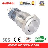 Onpow 16mm Metal Push Button Switch (LAS2GQF-11/S, CE, CCC, RoHS Compliant)
