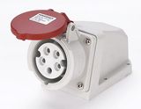 16A 3P+N+PE IP44 surface-mounted socket (MN1511)