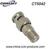 CCTV BNC Male to F Female Adapter (CT5042)