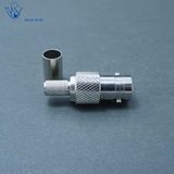 RF Coaxial 50 Ohm BNC Female Jack Crimp Connector for Rg59 Cable