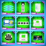 Metal Dome Shield Membrane Switch Keyboard with Transparent Window