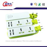 Power Strip and Power Supply with 4 USB Charging Ports