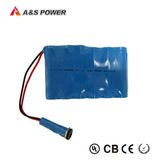 Rechargeable 18650 11.1V Lithium Battery 4000mAh for LED Lighting