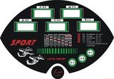 Customizable Keypad Overlay Graphics Concave Convex Membrane Switches