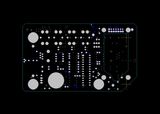 Simple PCB 2 Layer Copper Board with Blue Mask