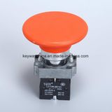 22mm Mushroom Type Push Button Switch (LA118KBM6)