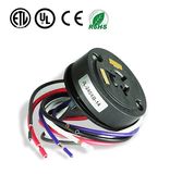 7pin 5pin LED Lamp Twist-Lock Receptacle ANSI C136.41 Photocell Female Connector