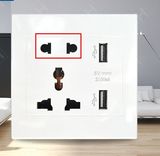 Wall Socket with Dual USB